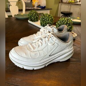 HOKA ONE ONE Women's Bondi LTR Running Sneaker Shoe white size 10